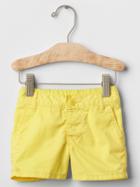 Gap Solid Pull On Shorts - Golden Daffodil