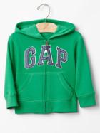 Gap Logo Zip Hoodie - Parrot Green 385