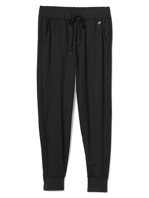 Gap Women Brushed Tech Jersey Joggers - Black