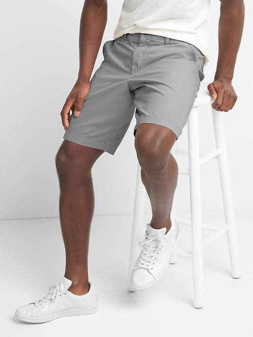 Gap Men Vintage Wash Shorts 10 - Shadow