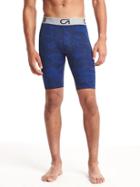 Gap Men Compression Layer Shorts 9 - Blue Camo