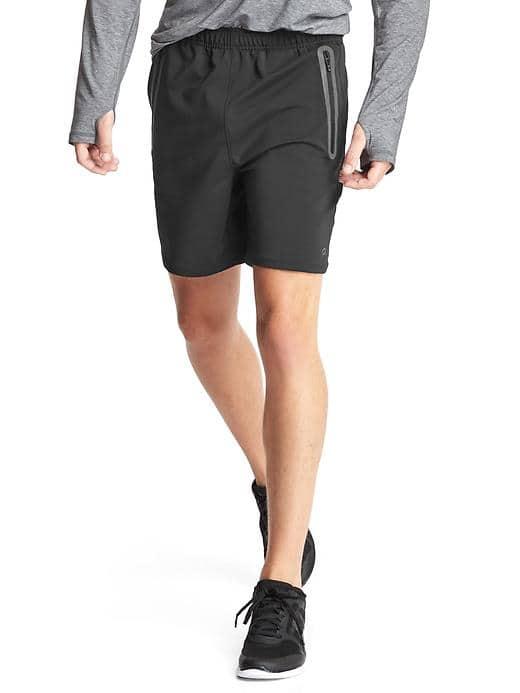 Gap Men Performance Stretch Shorts 7 - True Black