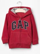 Gap Pro Fleece Logo Zip Hoodie - Lasalle Red