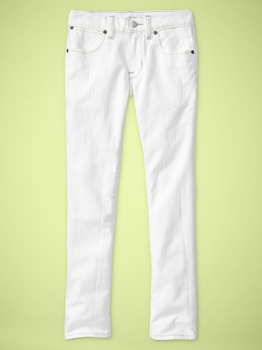 Gap Mod Skinny Jeans White Wash