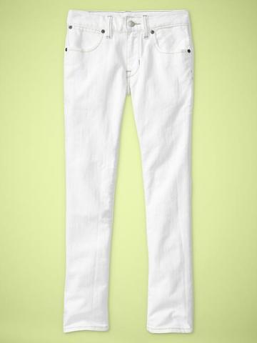 Gap Mod Skinny Jeans White Wash