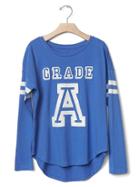 Gap Graphic Varsity Tee - Belle Blue