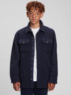 Teen Sherpa Shirt Jacket