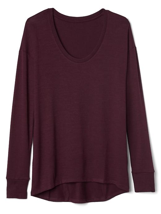 Gap Women Softspun Dolman Tunic - Plum Pie