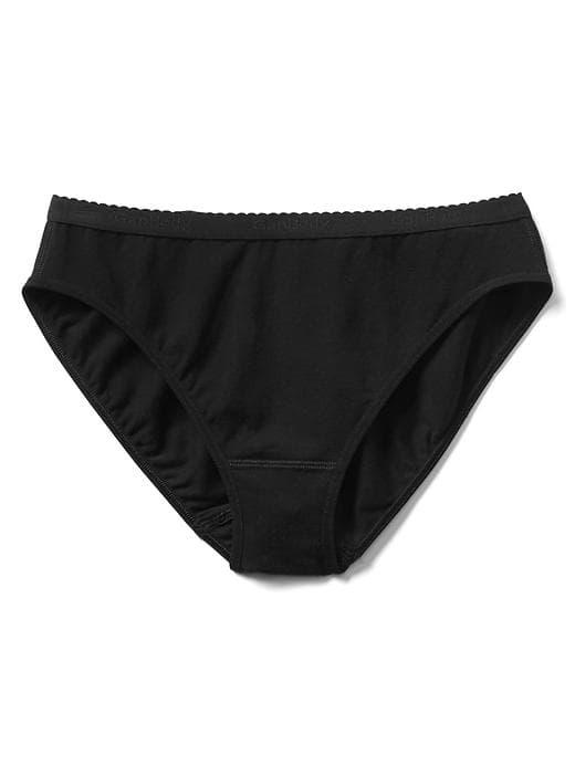 Gap High Cut Bikini - True Black