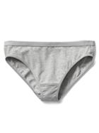 Gap Women High Cut Logo Bikini - Classic Heather