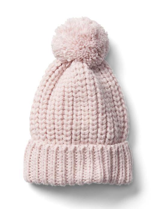 Gap Women Ribbed Knit Beanie - Blush