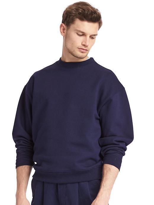 Gap Men The Archive Re Issue Crewneck - Dark Night