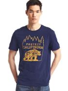 Gap Men Protect California Graphic Tee - Dark Night