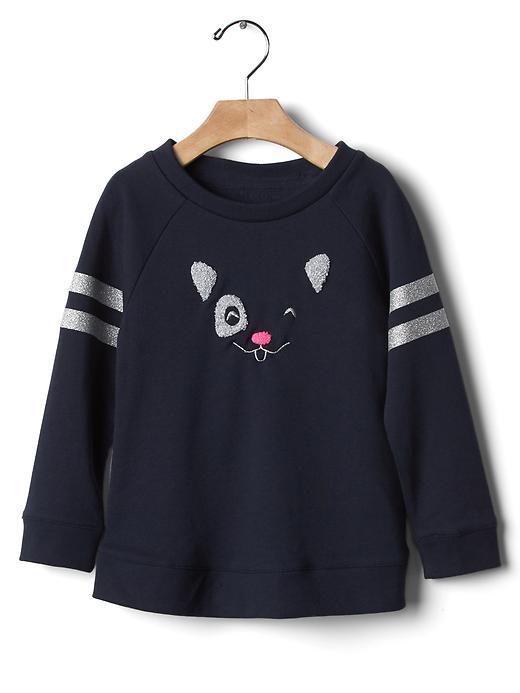 Gap Sparkle Animal Sweatshirt Tunic - Blue Galaxy