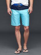 Gap Men Colorblock Board Shorts 10 - Turquoise