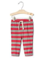 Gap Striped Pants - Pure Red