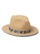 Gap Women Southwestern Straw Panama Hat - Tan
