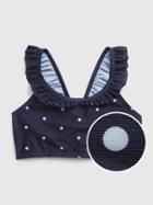 Kids Recycled Ruffle Bikini Swim Top