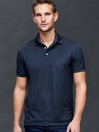 Gap Men Performance Polo - Blue Galaxy