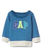 Gap Colorblock Logo Crew Sweatshirt - Multi