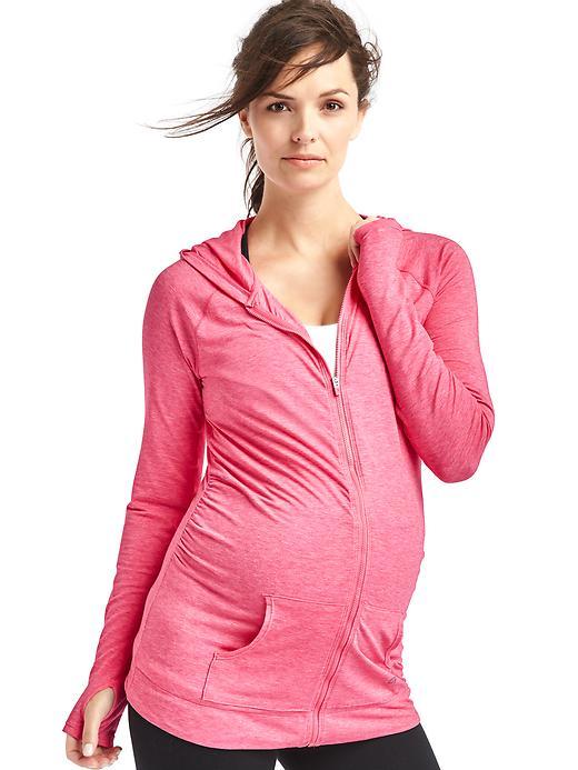 Gap Women Gapfit Breathe Zip Hoodie - Pink Light
