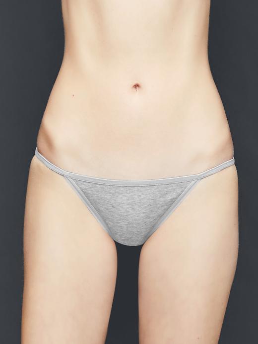 Gap Women String Bikini - Classic Heather