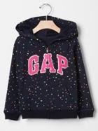 Gap Cozy Logo Zip Hoodie - Confetti