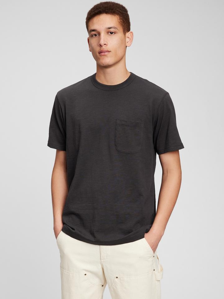 Classic Fit Slub Pocket T-shirt