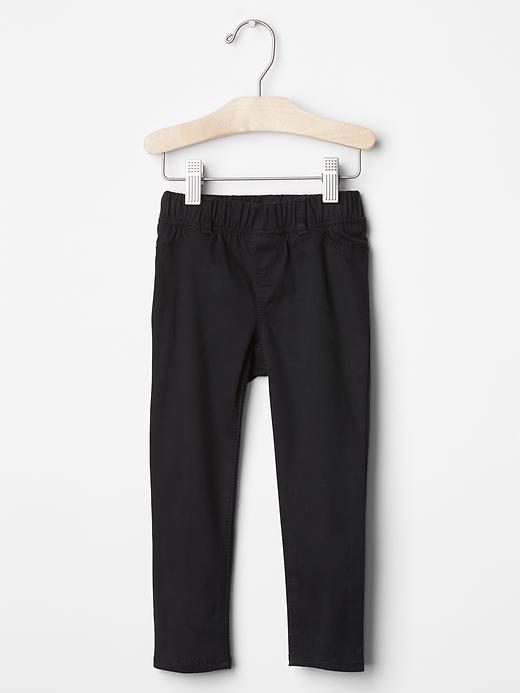 Gap 1969 Black Sateen Legging Jeans - Black Denim