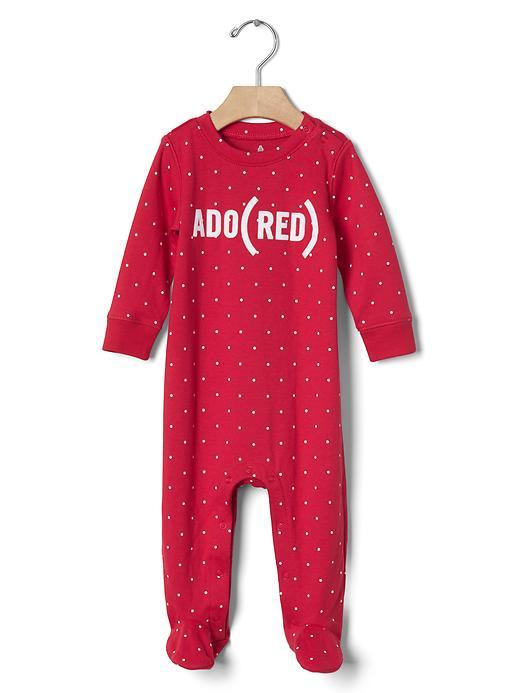 Gap Babygap X Red Footed One Piece - Red