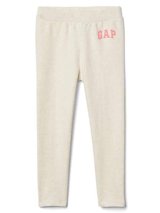 Gap Logo Soft Terry Leggings - New Heather Grey