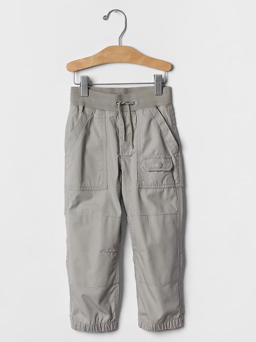 Gap Pull On Hiker Pants - Silver