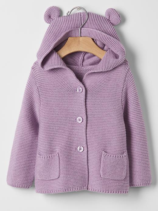 Gap Bear Sweater Hoodie - Lavendar Heather