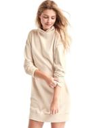 Gap Relaxed Hoodie Dress - Oyster