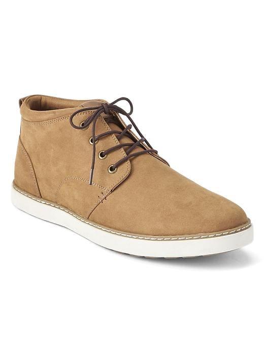 Gap Men Lace Up Casual Shoes - Tan Brown