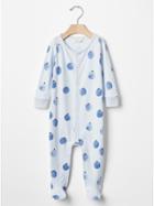 Gap Organic Blueberry Footed One Piece - Blueberry
