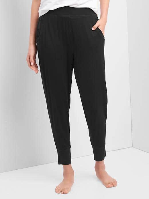 Gap Women Pure Body Modal Joggers - True Black
