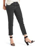 Gap Women Stretch 1969 Low Stretch Best Girlfriend Jeans - Black