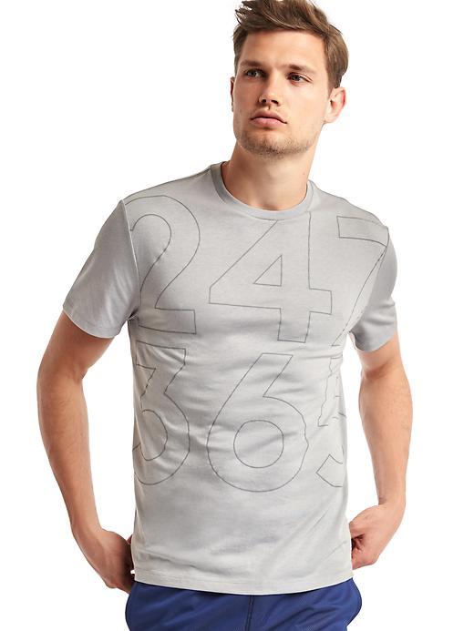 Gap Men Gdry Graphic T Shirt - Antique Pewter
