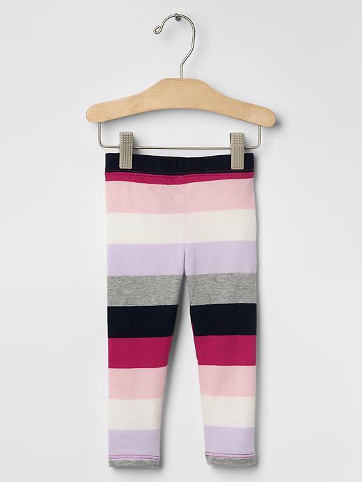 Gap Classic Leggings - Gray Stripe
