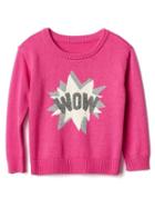 Gap Embellished Wow Sweater - Pink Azalea