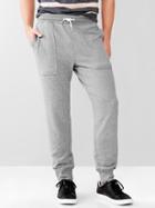 Gap Lived In Fleece Joggers - Heather Grey