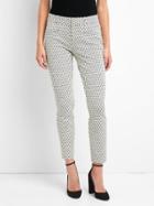 Gap Women Curvy Skinny Ankle Pants - Marino Print