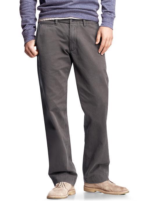 Gap The Vintage Khaki Standard Fit - Chino Tar