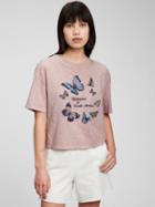 Teen 100% Organic Cotton Boxy Graphic T-shirt