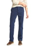 Gap Men Vintage Washed Relaxed Fit Khakis - Tapestry Navy