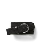 Gap Men Elastic Braided Belt - Black