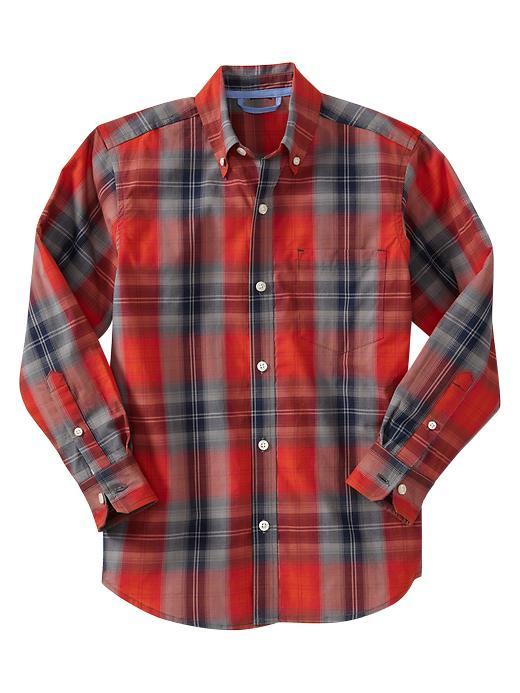 Gap Woven Plaid Shirt