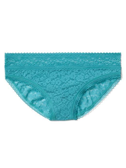 Gap Women Super Soft Lace Bikini - New Bright Sea