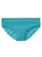 Gap Women Super Soft Lace Bikini - New Bright Sea